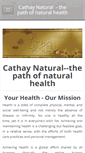 Mobile Screenshot of cathaynatural.com